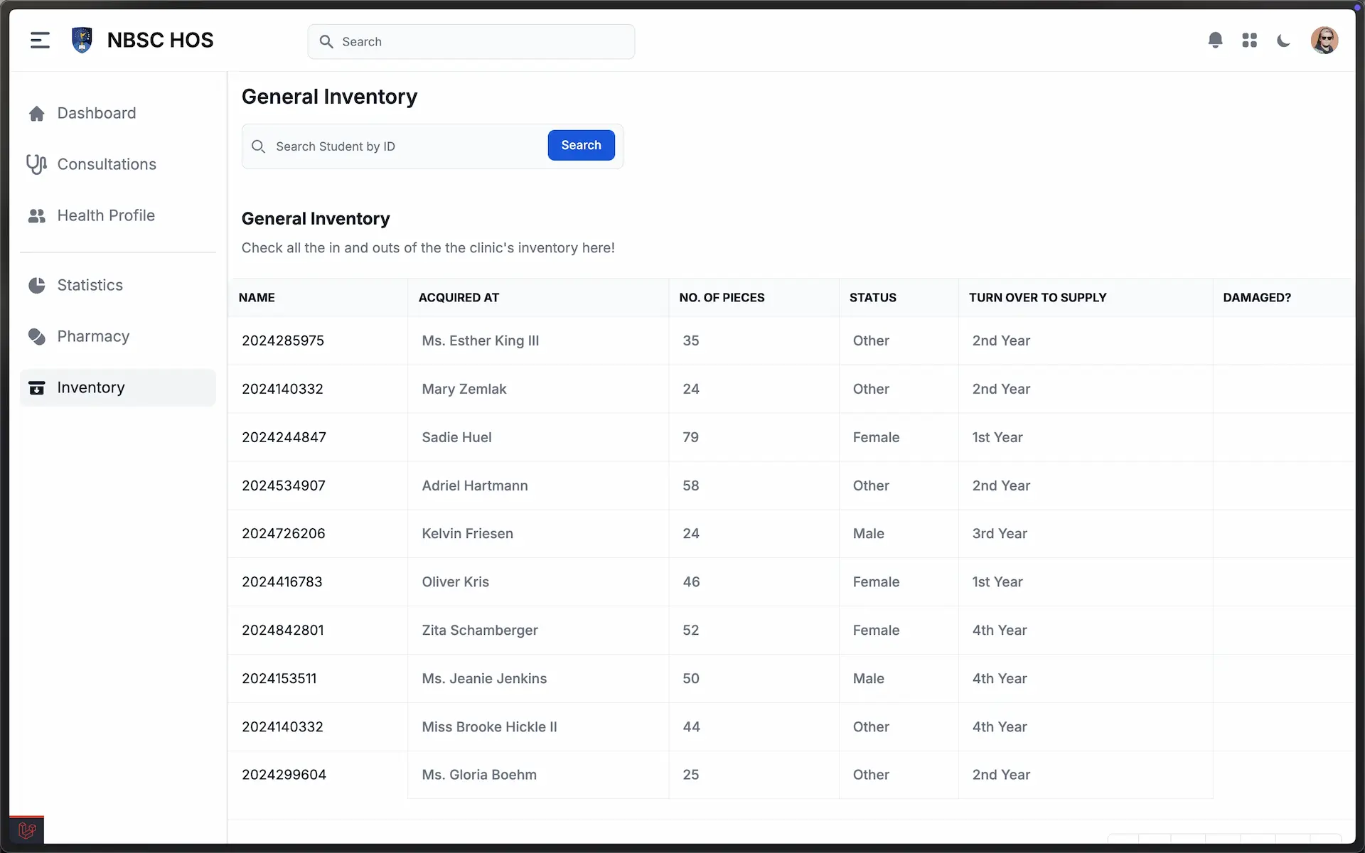 NBSC Hospital Management System - Gallery image 5